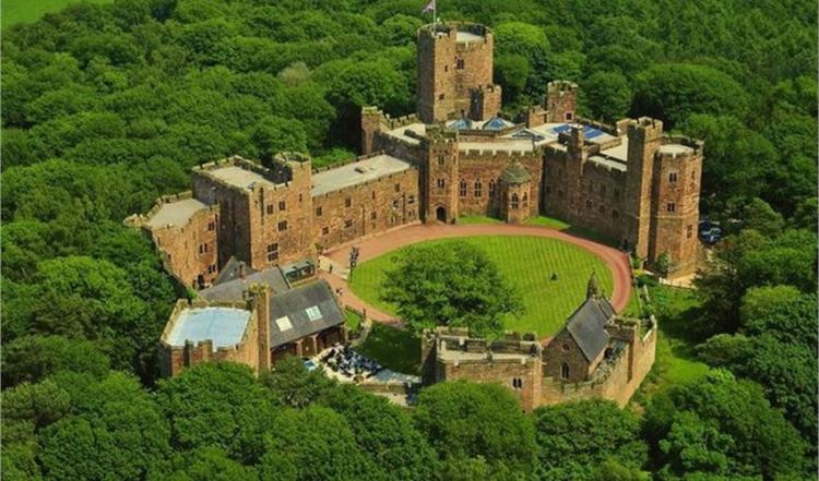 wedding venue, peckforton castle